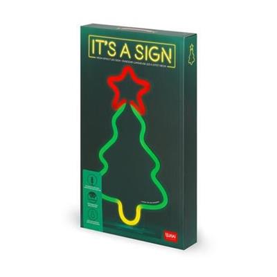 LAMPADA LEGAMI LED IT'S A SIGN - ALBERO NATALE