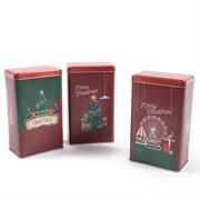 SCATOLA NATALE LATTA 16x9x6 CHRISTMAS CAROL