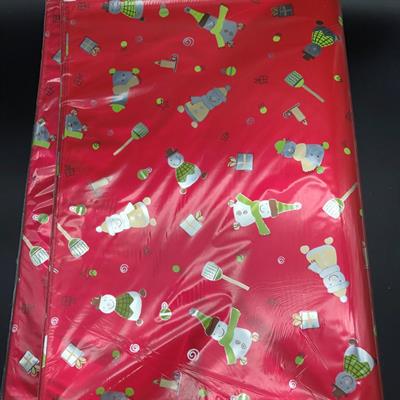 BUSTA NATALE REGALO 40x60 ROSSO