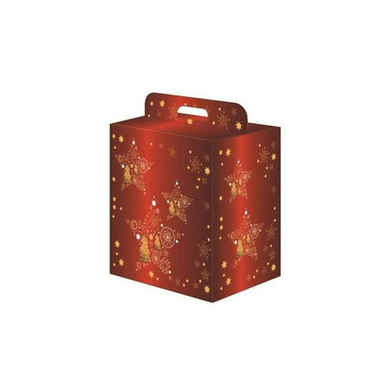 SCATOLA MEDIA PANETTONE 28x20xH35