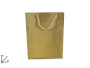 SHOPPER RIGATA ORO 42x33