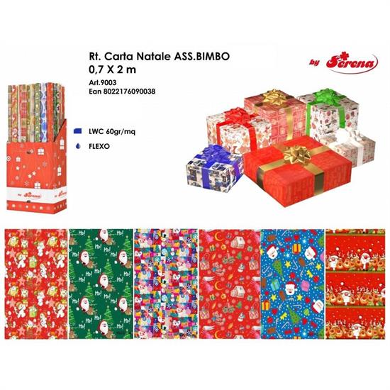 ROTOLO CARTA NATALE 70x200 ASS.BIMBO