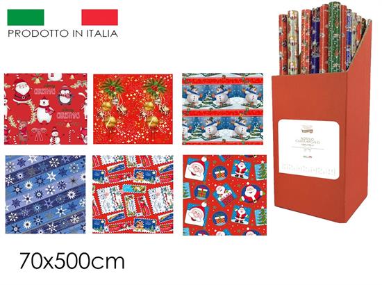 ROTOLO CARTA NATALE 70x500