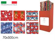 ROTOLO CARTA NATALE 70x500