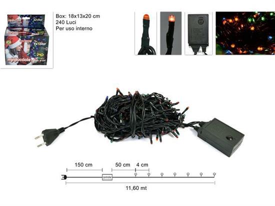LUCCIOLE INTERNO 240 MULTICOLOR.