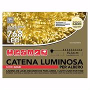 MINILED ESTERNO 768 BIANCO CALDO CAVO TRASPARENTE SERIE GOLD