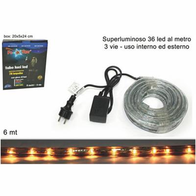 TUBO LED 6mt GIALLO.