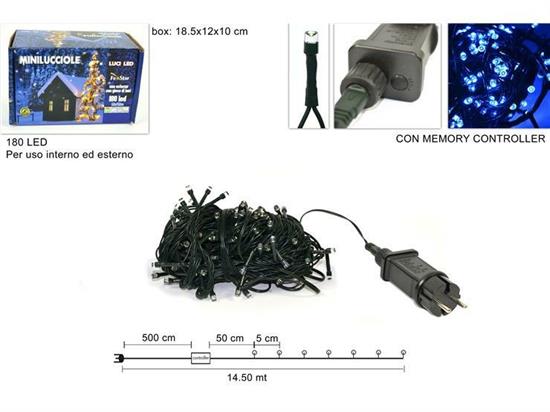 MINILED ESTERNO 180 BLU