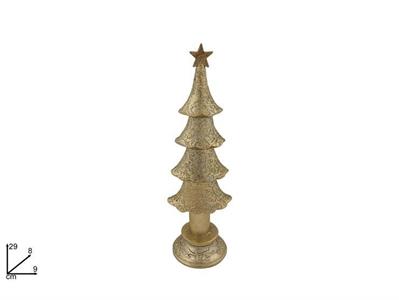 ALBERO DECORATIVO 29cm ORO