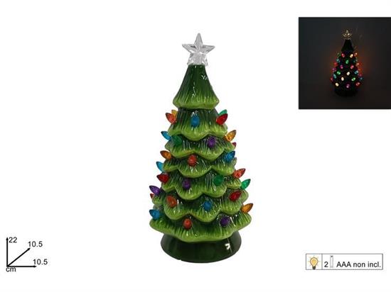 ALBERO NATALE C/LUCINE 22cm