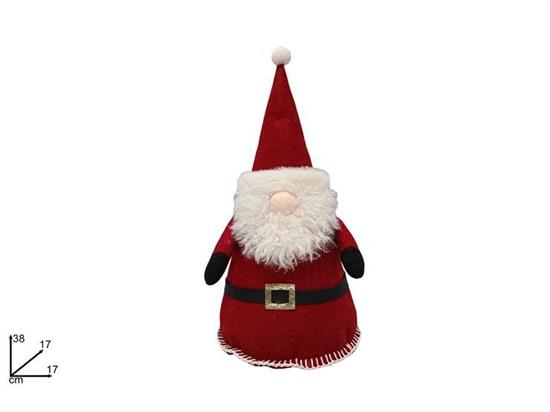 BABBO NATALE 38cm TESSUTO