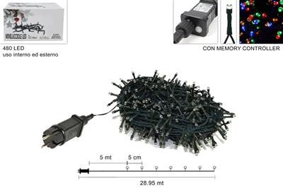 MINILED ESTERNO 480 MULTICOLOR