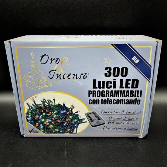 LED 300 BLU C/TELECOMANDO