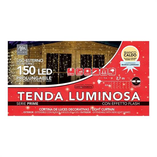 TENDA 150 FLASHLED BIANCO CALDO X ESTERNO