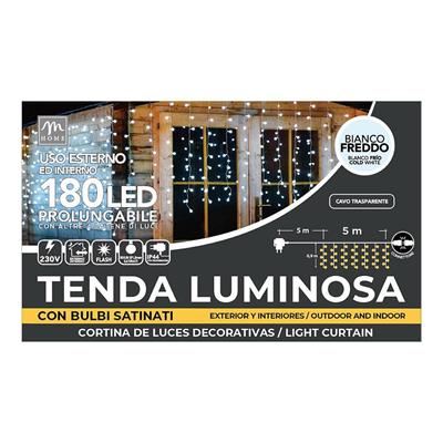 TENDA BULBI 180 FLASHLED BIANCO FREDDO X ESTERNO