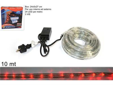 TUBO LED 10mt ROSSO