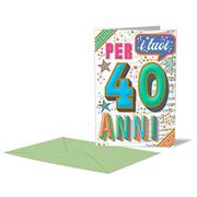 BIGLIETTO 40 ANNI