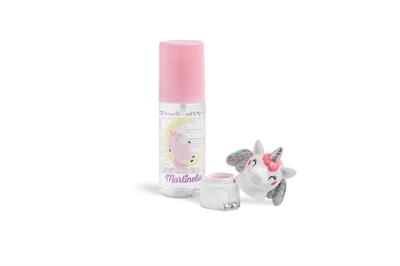 SET BODY SPRAY & LIP BALM MARTINELIA ass