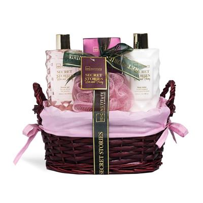 SET SCENTED SECRET STORIES 4pz BASKET