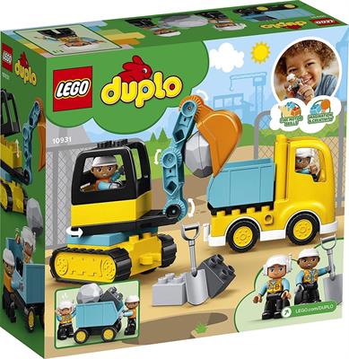 LEGO DUPLO CAMION E SCAVATRICE CINGOLATA