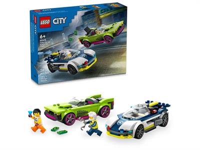 LEGO CITY INSEGUIMENTO MACCHINA DA CORSA