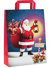 SHOPPER NATALE BABBO 22+10x29 ref.291