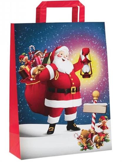 SHOPPER NATALE BABBO 32+17x45 ref.291