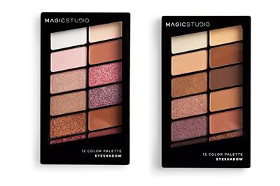 PALETTE MAGIC STUDIO EYESHADOW SHAKY 12 COLORI