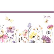 AGENDA 2025 LADYT. WEEK PAD FLOWER FIELD