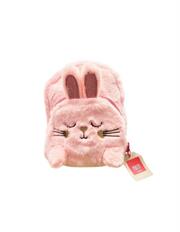 MINI ZAINETTO PELUCHE PINK RABBIT