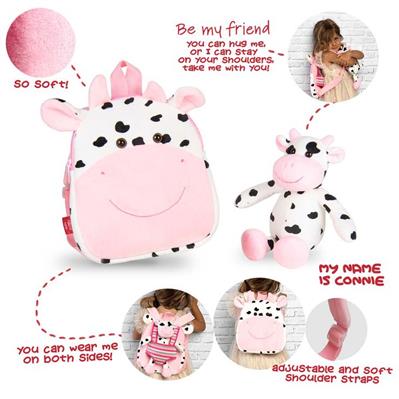 MINI ZAINETTO REVERSIBILE CONNIE COW