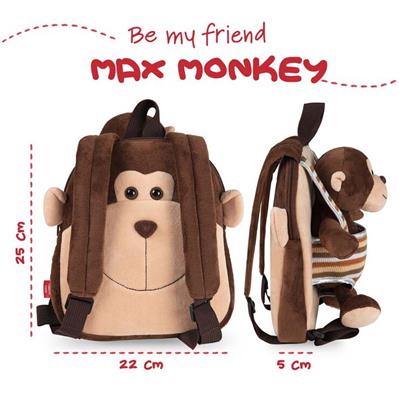 MINI ZAINETTO REVERSIBILE MAX MONKEY