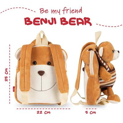 MINI ZAINETTO REVERSIBILE BENJI BEAR