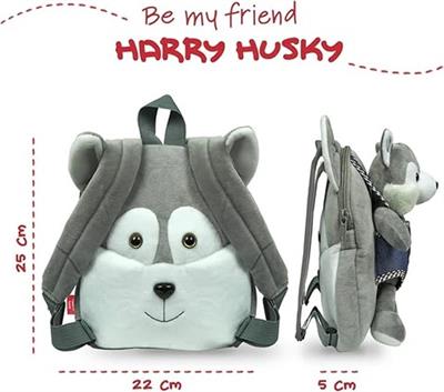 MINI ZAINETTO REVERSIBILE HARRY HUSKY