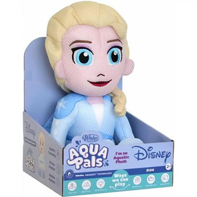 PELUCHE FROZEN ELSA AQUA PALS LAVABILE 30cm