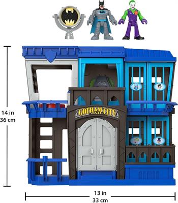 PRIGIONE GOTHAM CITY CON BATMAN & JOKER IMAGINEXT