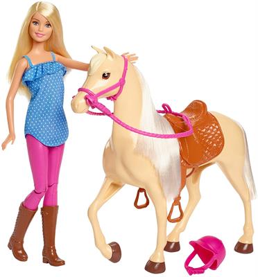 BARBIE BAMBOLA E CAVALLO