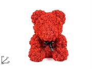 ORSO DI ROSE 35cm C/FIOCCO