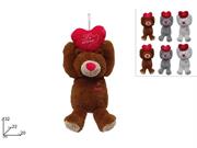 PELUCHE ORSO C/CUORE ROSSO 26cm