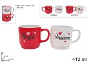 TAZZE LOVE MEGLIO INSIEME 410ml 2pz