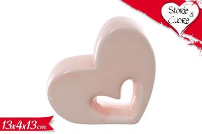 CUORE CERAMICA 13cm