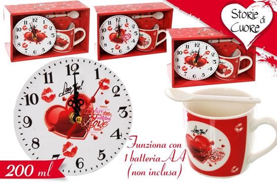 SET LOVE TAZZA E OROLOGIO