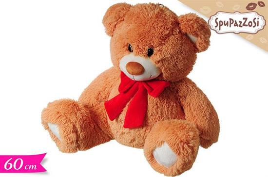 PELUCHE ORSO C/FIOCCO 60cm