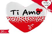 CUSCINO CUORE 20cm TI AMO