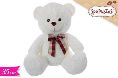 PELUCHE ORSO C/FIOCCO 35cm