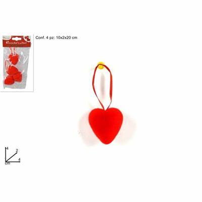 APPENDINI CUORE 4cm 4pz