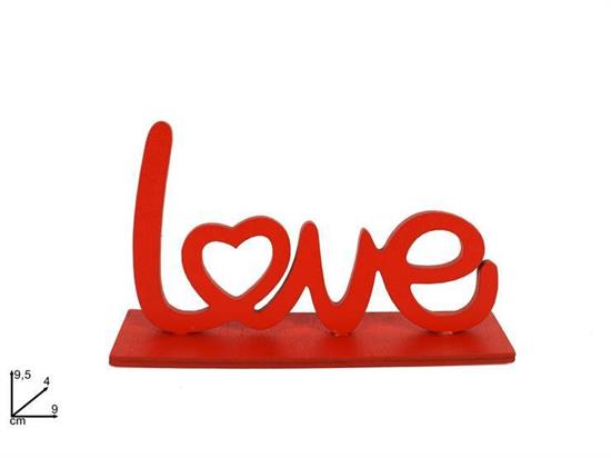 SCRITTA LEGNO LOVE 9,5cm