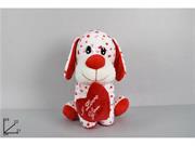 PELUCHE CANE C/CUORICINI