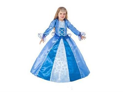 COSTUME PRINCIPESSA NEVI 8-10 ANNI