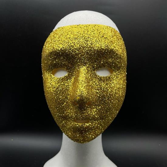 MASCHERA GLITTER ORO